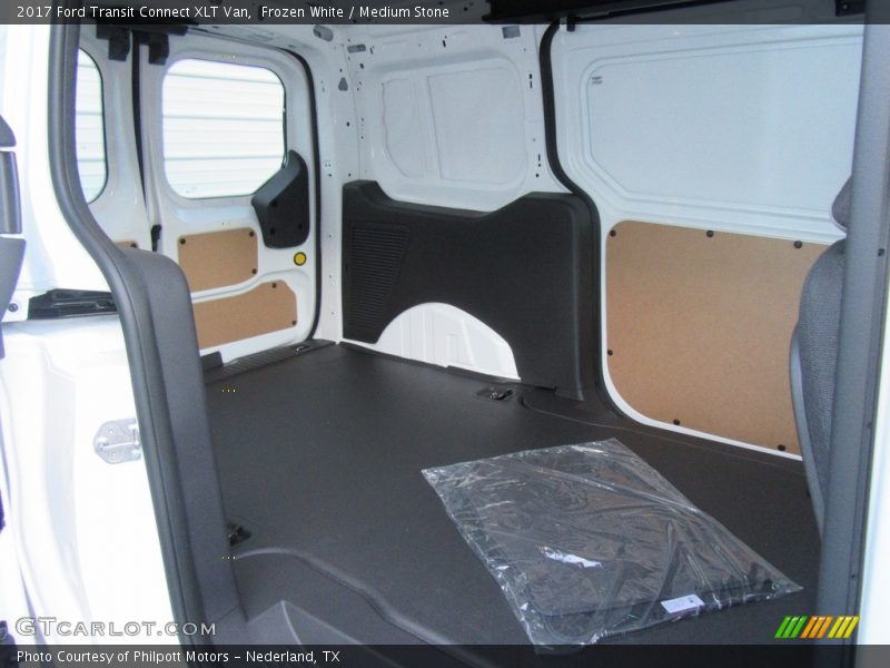 Rear Seat of 2017 Transit Connect XLT Van