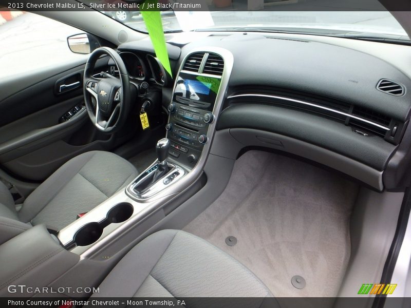 Silver Ice Metallic / Jet Black/Titanium 2013 Chevrolet Malibu LS