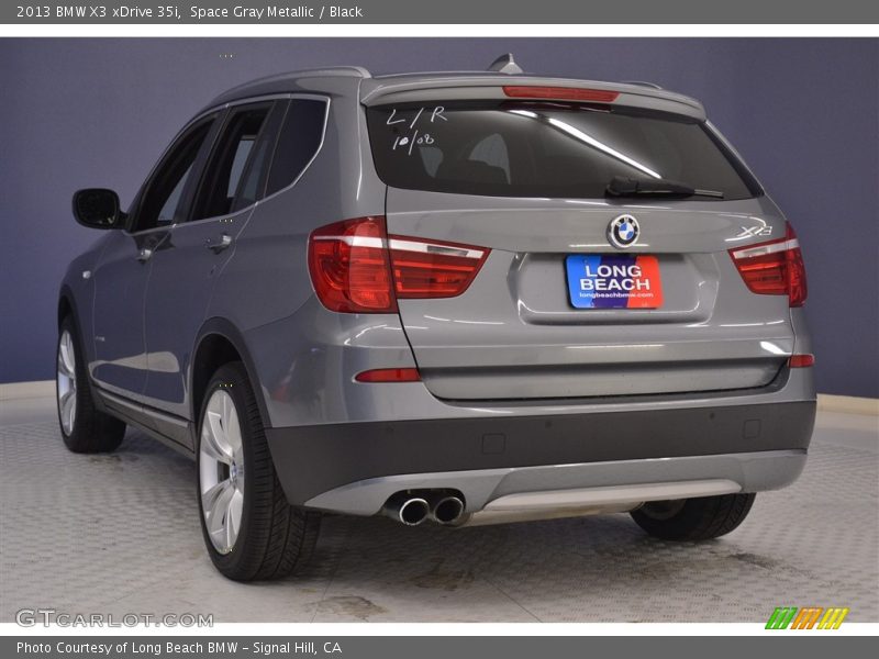Space Gray Metallic / Black 2013 BMW X3 xDrive 35i