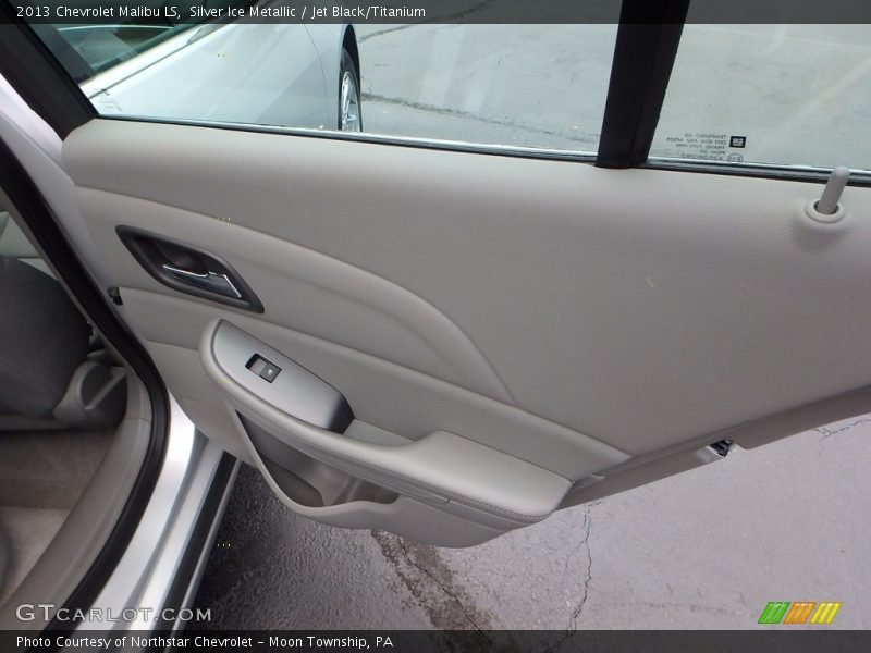 Silver Ice Metallic / Jet Black/Titanium 2013 Chevrolet Malibu LS