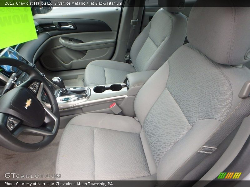 Silver Ice Metallic / Jet Black/Titanium 2013 Chevrolet Malibu LS