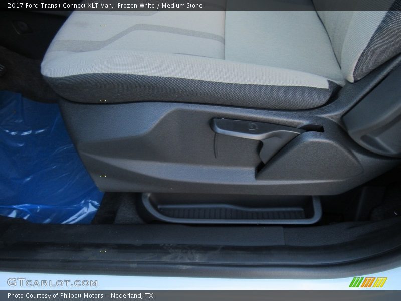 Front Seat of 2017 Transit Connect XLT Van