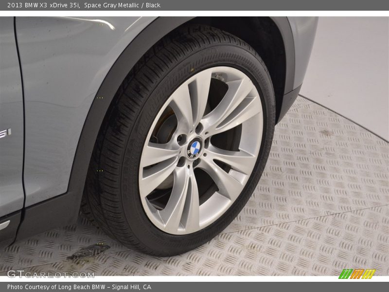 Space Gray Metallic / Black 2013 BMW X3 xDrive 35i