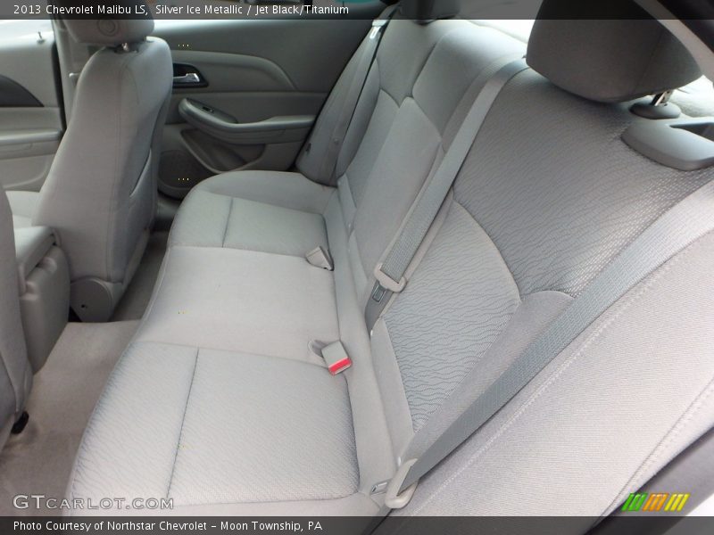Silver Ice Metallic / Jet Black/Titanium 2013 Chevrolet Malibu LS