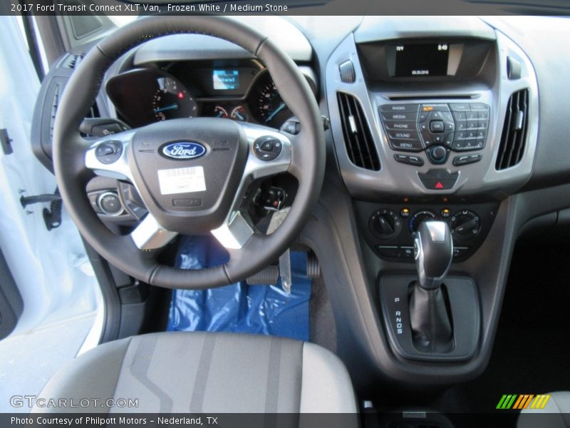 Dashboard of 2017 Transit Connect XLT Van