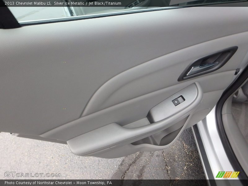 Silver Ice Metallic / Jet Black/Titanium 2013 Chevrolet Malibu LS