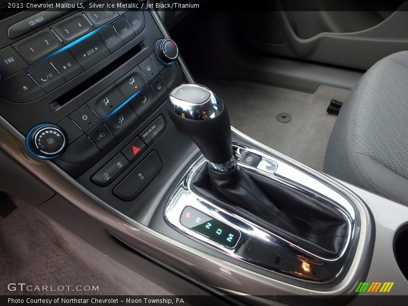 Silver Ice Metallic / Jet Black/Titanium 2013 Chevrolet Malibu LS