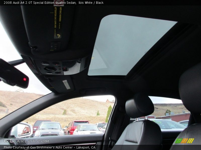 Ibis White / Black 2008 Audi A4 2.0T Special Edition quattro Sedan