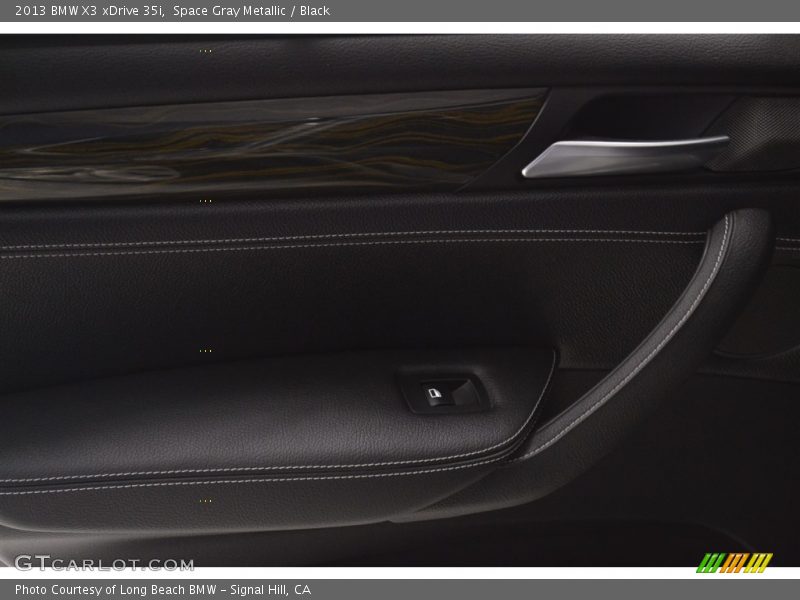 Space Gray Metallic / Black 2013 BMW X3 xDrive 35i