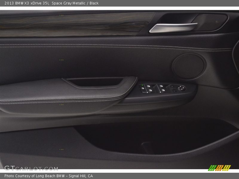 Space Gray Metallic / Black 2013 BMW X3 xDrive 35i