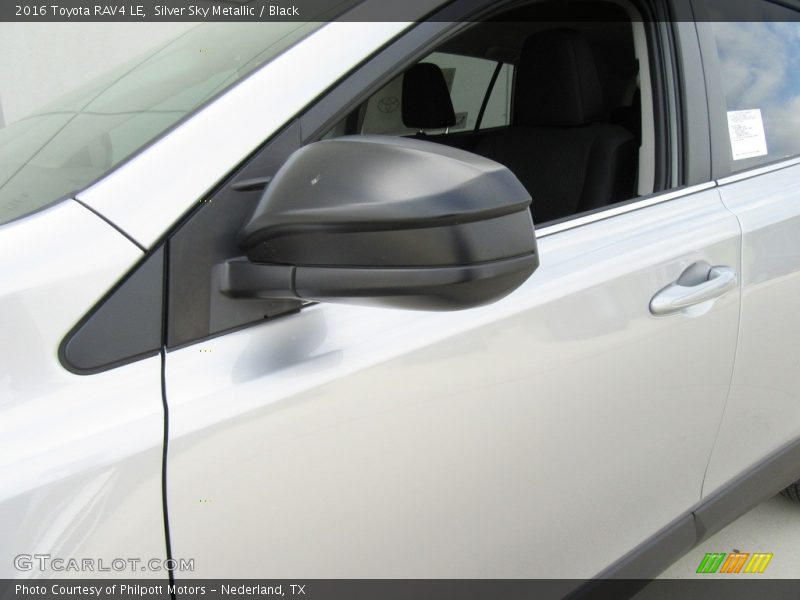 Silver Sky Metallic / Black 2016 Toyota RAV4 LE