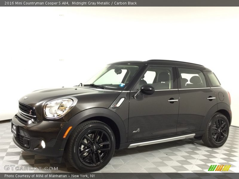 Midnight Gray Metallic / Carbon Black 2016 Mini Countryman Cooper S All4