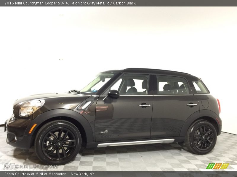 Midnight Gray Metallic / Carbon Black 2016 Mini Countryman Cooper S All4