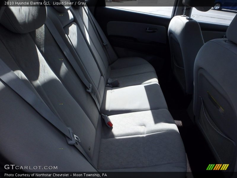 Liquid Silver / Gray 2010 Hyundai Elantra GLS