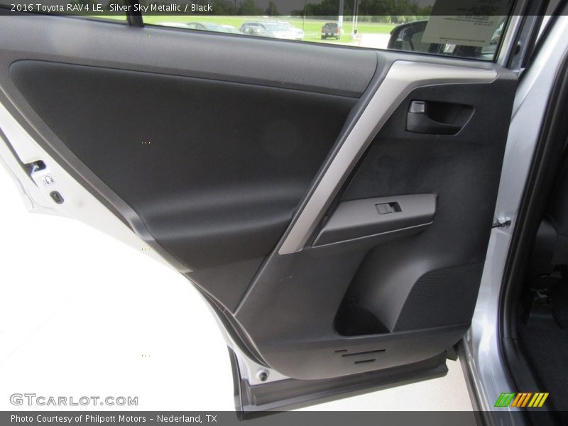 Silver Sky Metallic / Black 2016 Toyota RAV4 LE