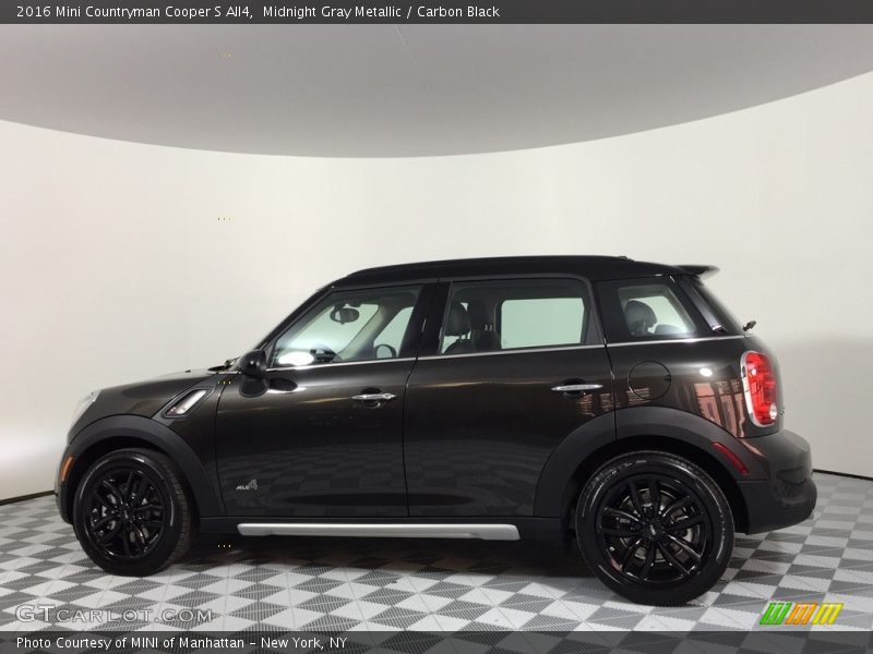 Midnight Gray Metallic / Carbon Black 2016 Mini Countryman Cooper S All4