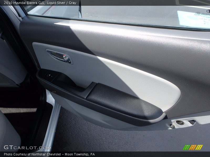 Liquid Silver / Gray 2010 Hyundai Elantra GLS