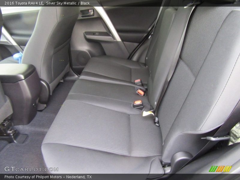 Silver Sky Metallic / Black 2016 Toyota RAV4 LE