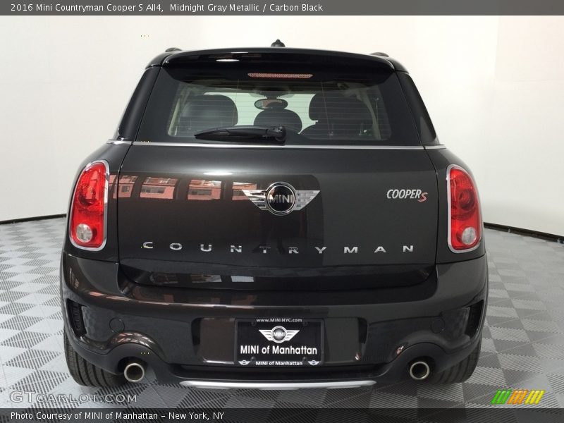 Midnight Gray Metallic / Carbon Black 2016 Mini Countryman Cooper S All4