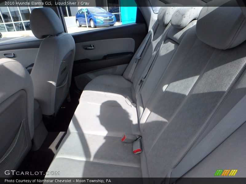 Liquid Silver / Gray 2010 Hyundai Elantra GLS