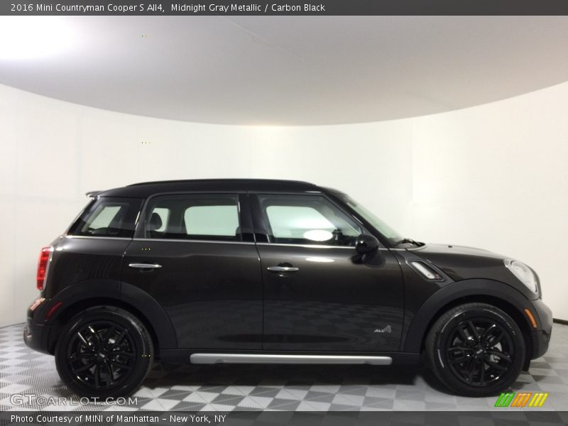 Midnight Gray Metallic / Carbon Black 2016 Mini Countryman Cooper S All4
