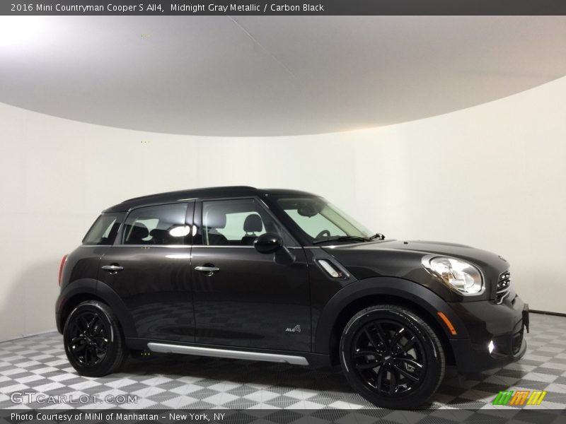 Midnight Gray Metallic / Carbon Black 2016 Mini Countryman Cooper S All4