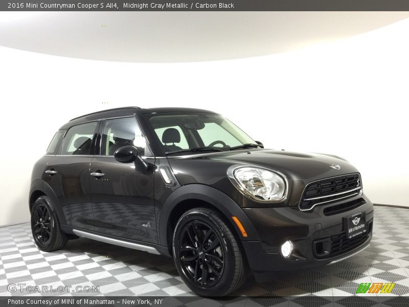 Midnight Gray Metallic / Carbon Black 2016 Mini Countryman Cooper S All4