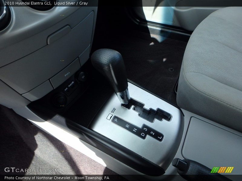 Liquid Silver / Gray 2010 Hyundai Elantra GLS