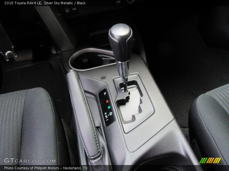 Silver Sky Metallic / Black 2016 Toyota RAV4 LE
