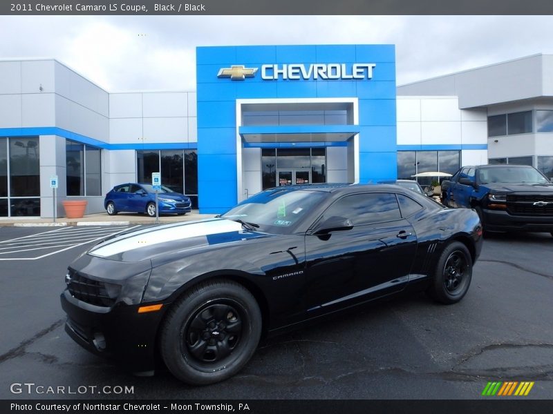 Black / Black 2011 Chevrolet Camaro LS Coupe