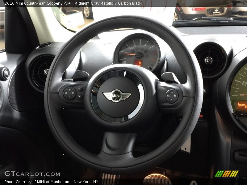 Midnight Gray Metallic / Carbon Black 2016 Mini Countryman Cooper S All4