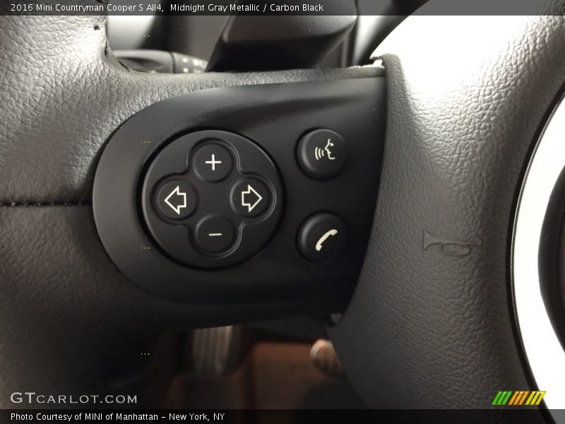 Midnight Gray Metallic / Carbon Black 2016 Mini Countryman Cooper S All4