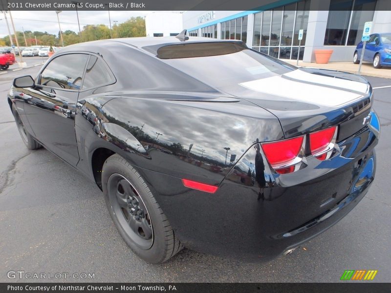 Black / Black 2011 Chevrolet Camaro LS Coupe