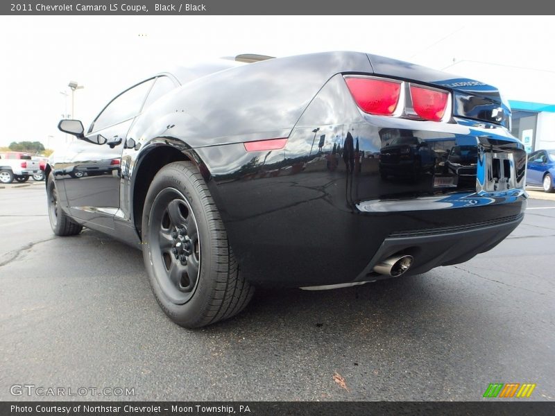Black / Black 2011 Chevrolet Camaro LS Coupe