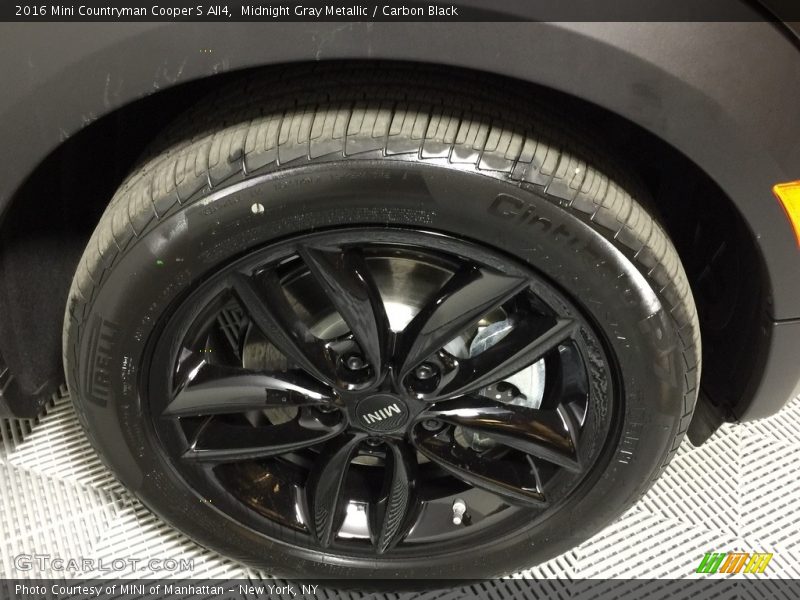 Midnight Gray Metallic / Carbon Black 2016 Mini Countryman Cooper S All4
