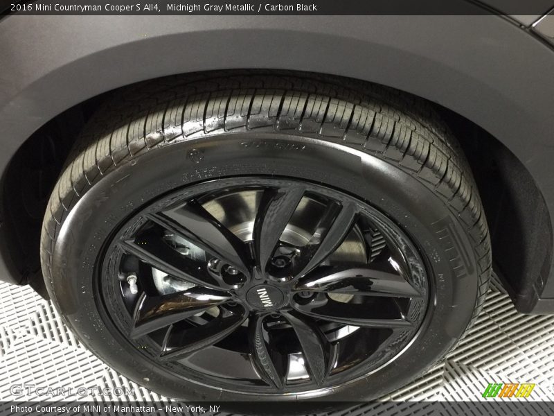 Midnight Gray Metallic / Carbon Black 2016 Mini Countryman Cooper S All4