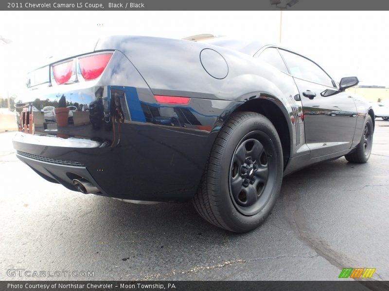 Black / Black 2011 Chevrolet Camaro LS Coupe