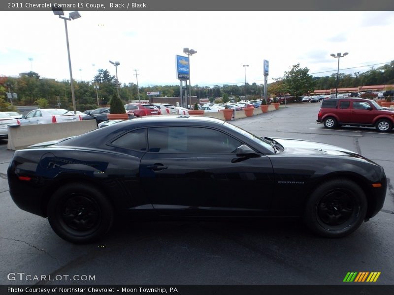 Black / Black 2011 Chevrolet Camaro LS Coupe