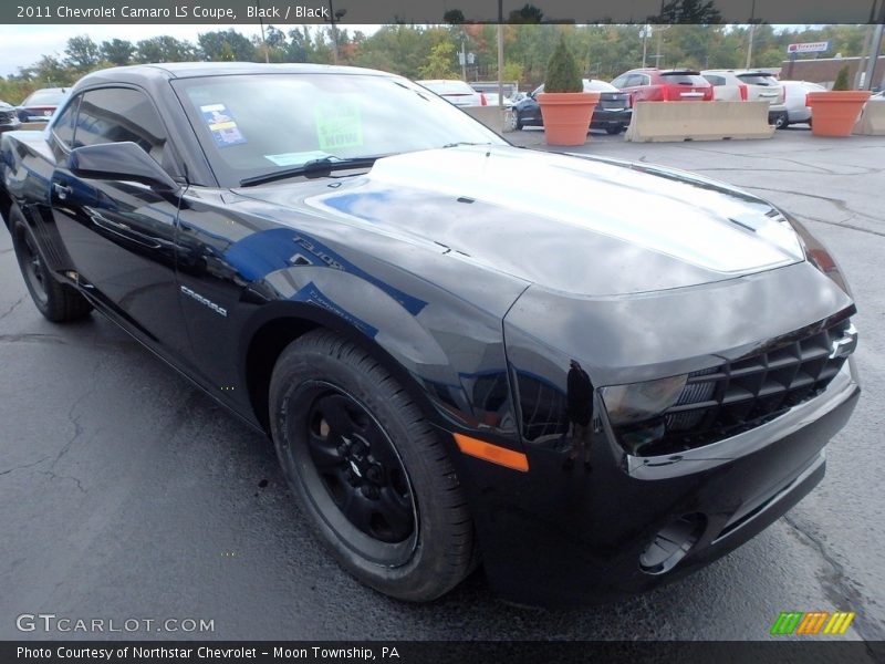 Black / Black 2011 Chevrolet Camaro LS Coupe