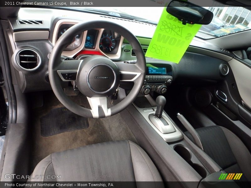 Black / Black 2011 Chevrolet Camaro LS Coupe