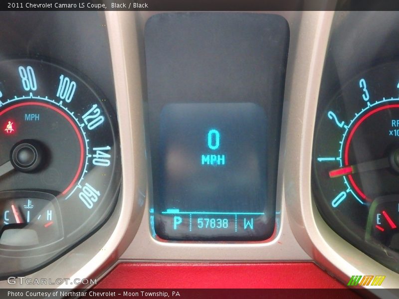 Black / Black 2011 Chevrolet Camaro LS Coupe