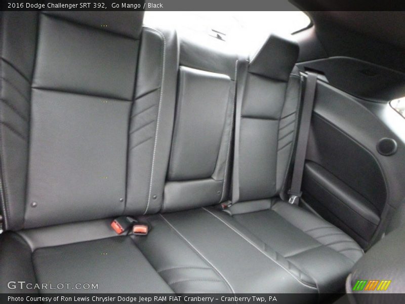 Go Mango / Black 2016 Dodge Challenger SRT 392