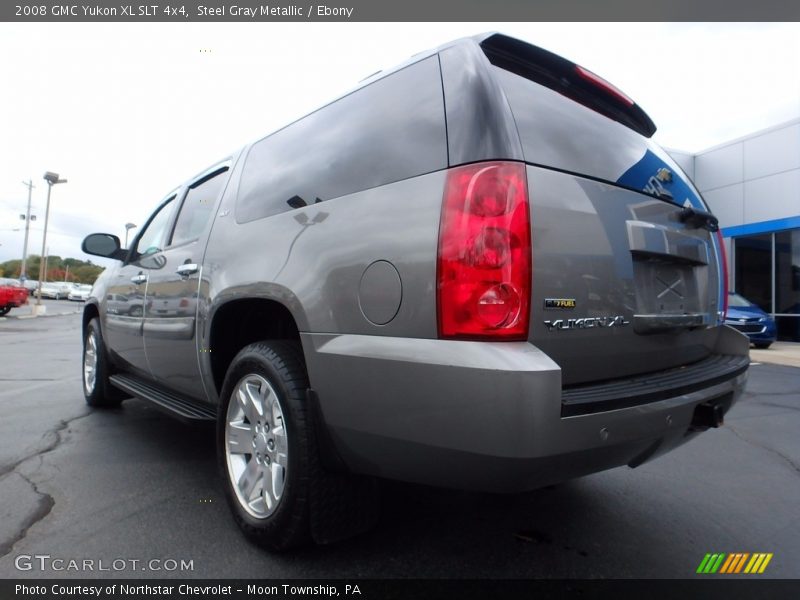 Steel Gray Metallic / Ebony 2008 GMC Yukon XL SLT 4x4