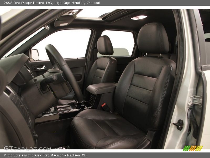 Light Sage Metallic / Charcoal 2008 Ford Escape Limited 4WD