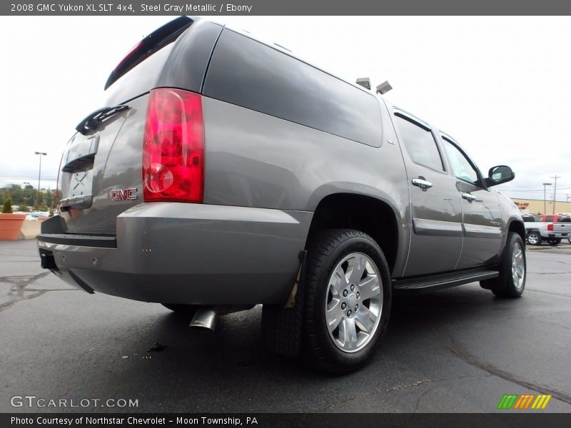 Steel Gray Metallic / Ebony 2008 GMC Yukon XL SLT 4x4