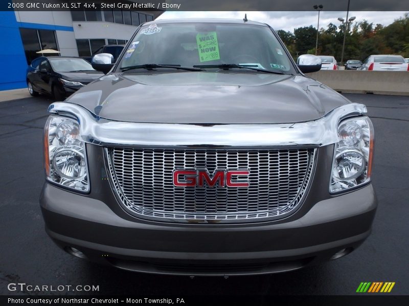 Steel Gray Metallic / Ebony 2008 GMC Yukon XL SLT 4x4