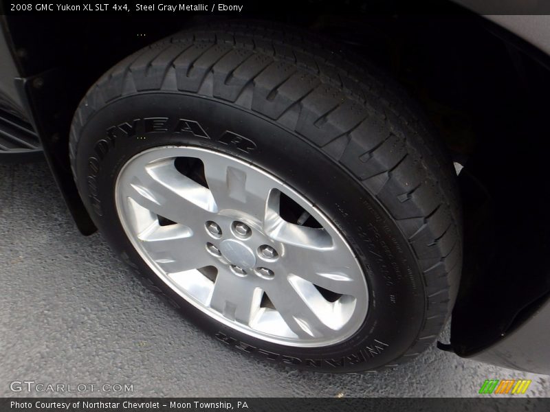 Steel Gray Metallic / Ebony 2008 GMC Yukon XL SLT 4x4