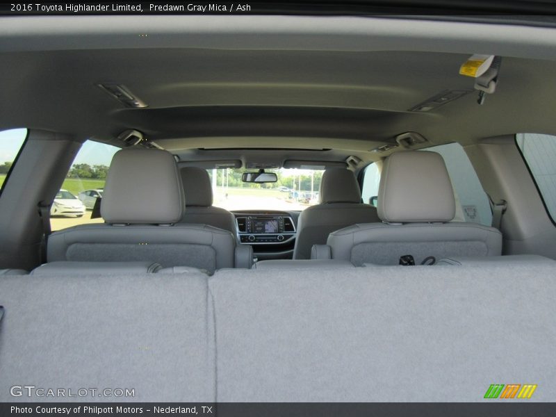 Predawn Gray Mica / Ash 2016 Toyota Highlander Limited