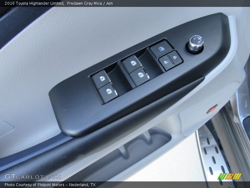 Predawn Gray Mica / Ash 2016 Toyota Highlander Limited