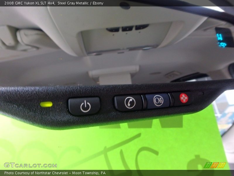 Steel Gray Metallic / Ebony 2008 GMC Yukon XL SLT 4x4